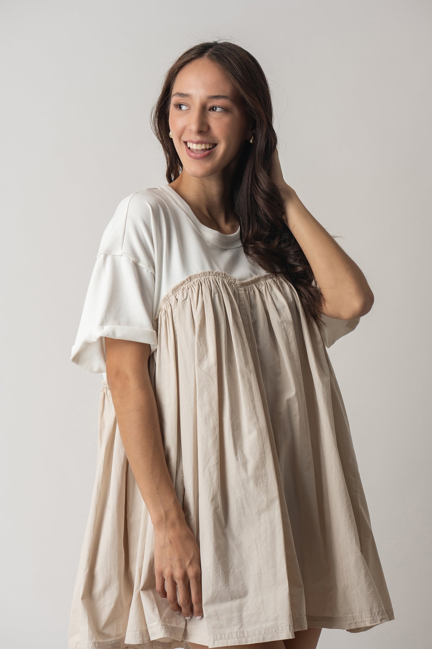 Vestido con playera