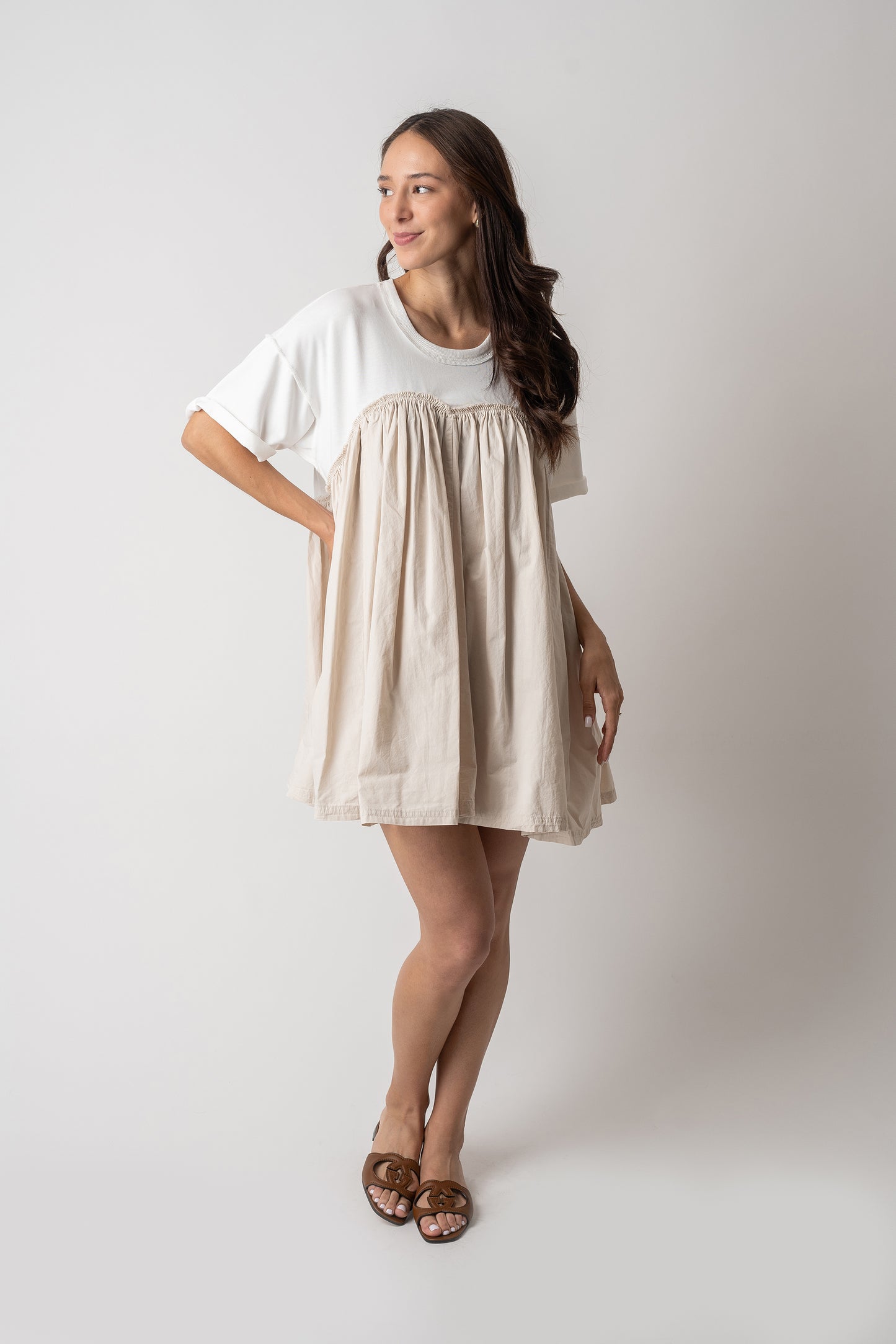 Vestido con playera