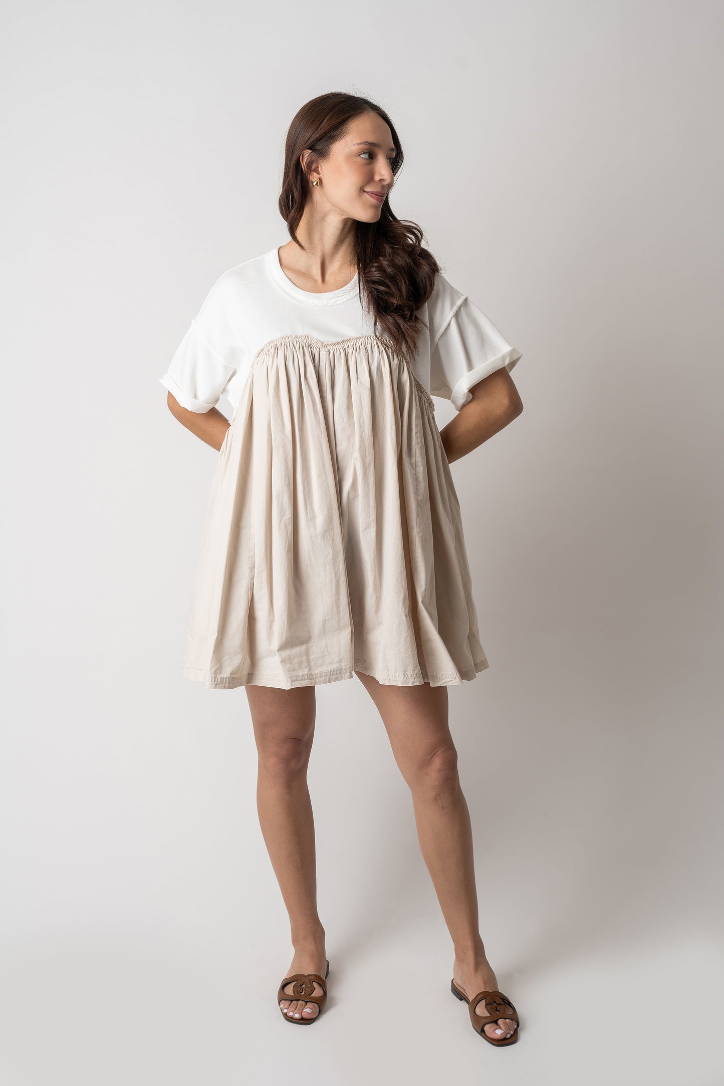 Vestido con playera